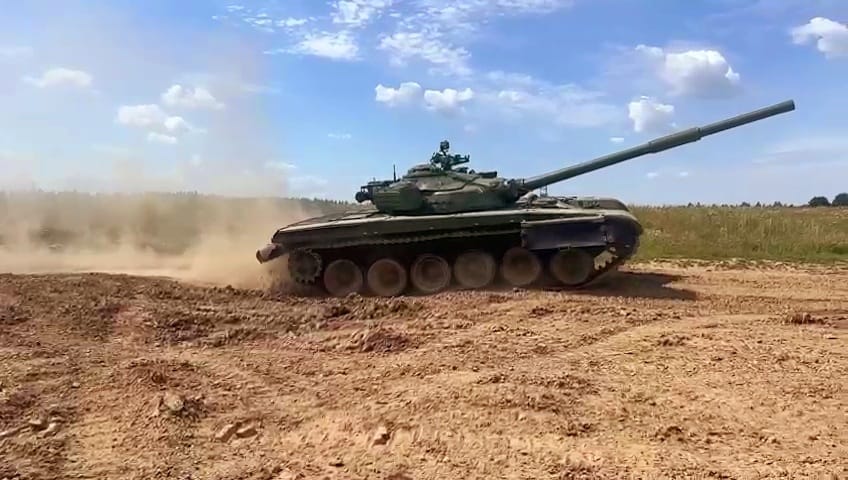Катание на танке Т-72